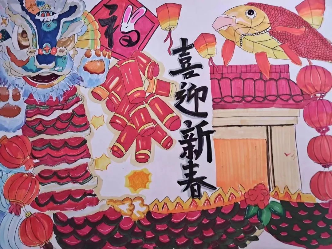 ? “兔年吉祥 新春快樂”——南昌民德學(xué)校我們的節(jié)日•春節(jié)手抄報(bào)評選活動(dòng)